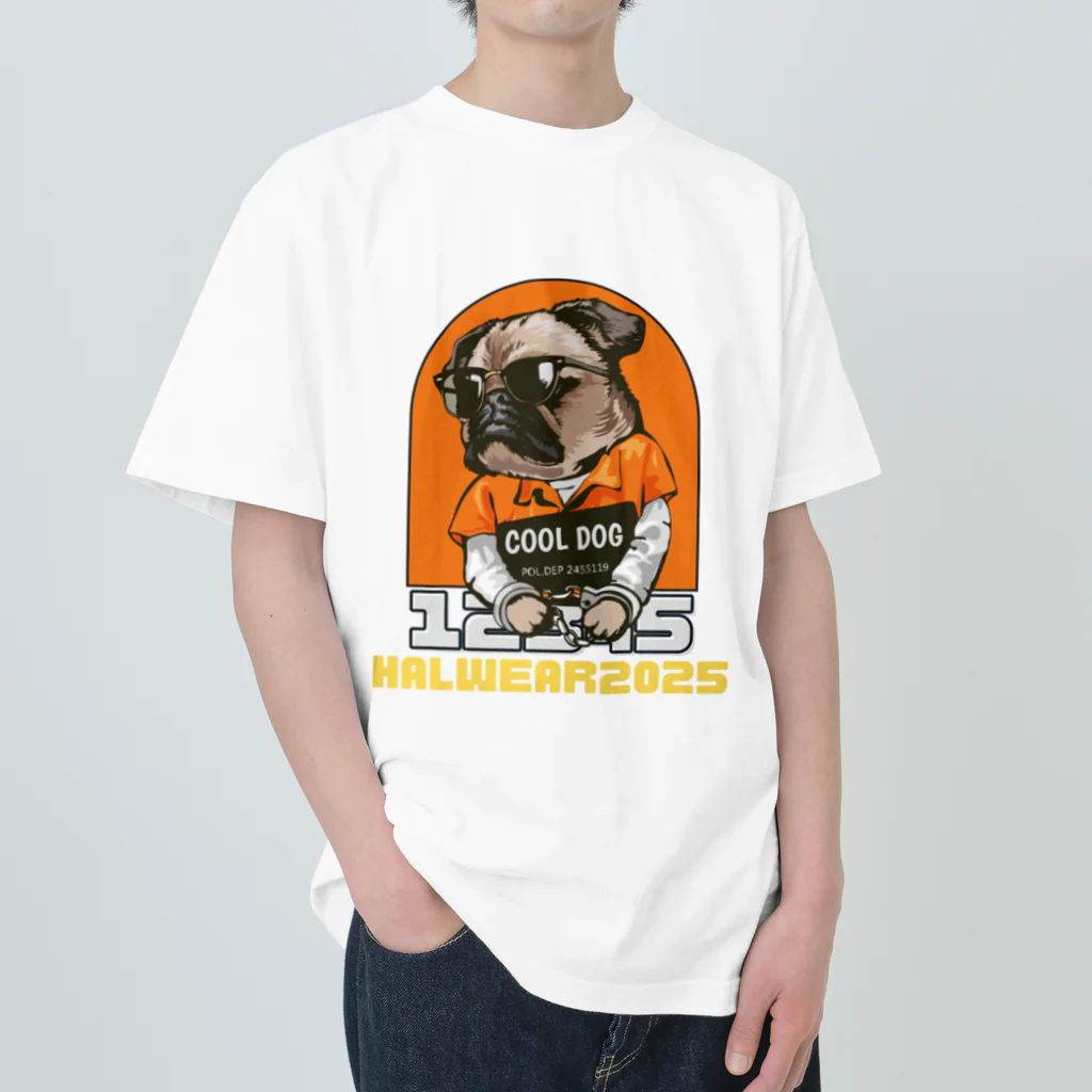 HALのHALWEAR2025 “COOL DOG 逮捕 Heavyweight T-Shirt