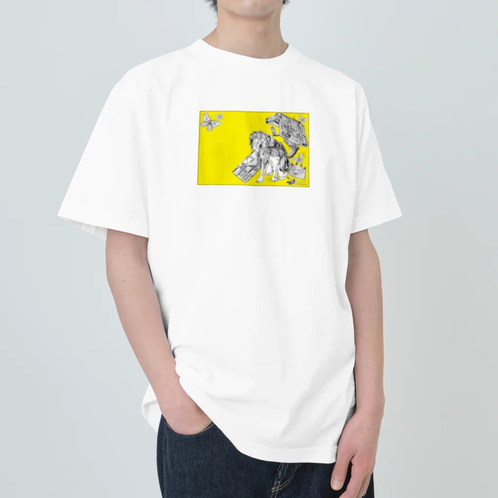 made blueのRetro Design Letter ヘビーウェイトTシャツ