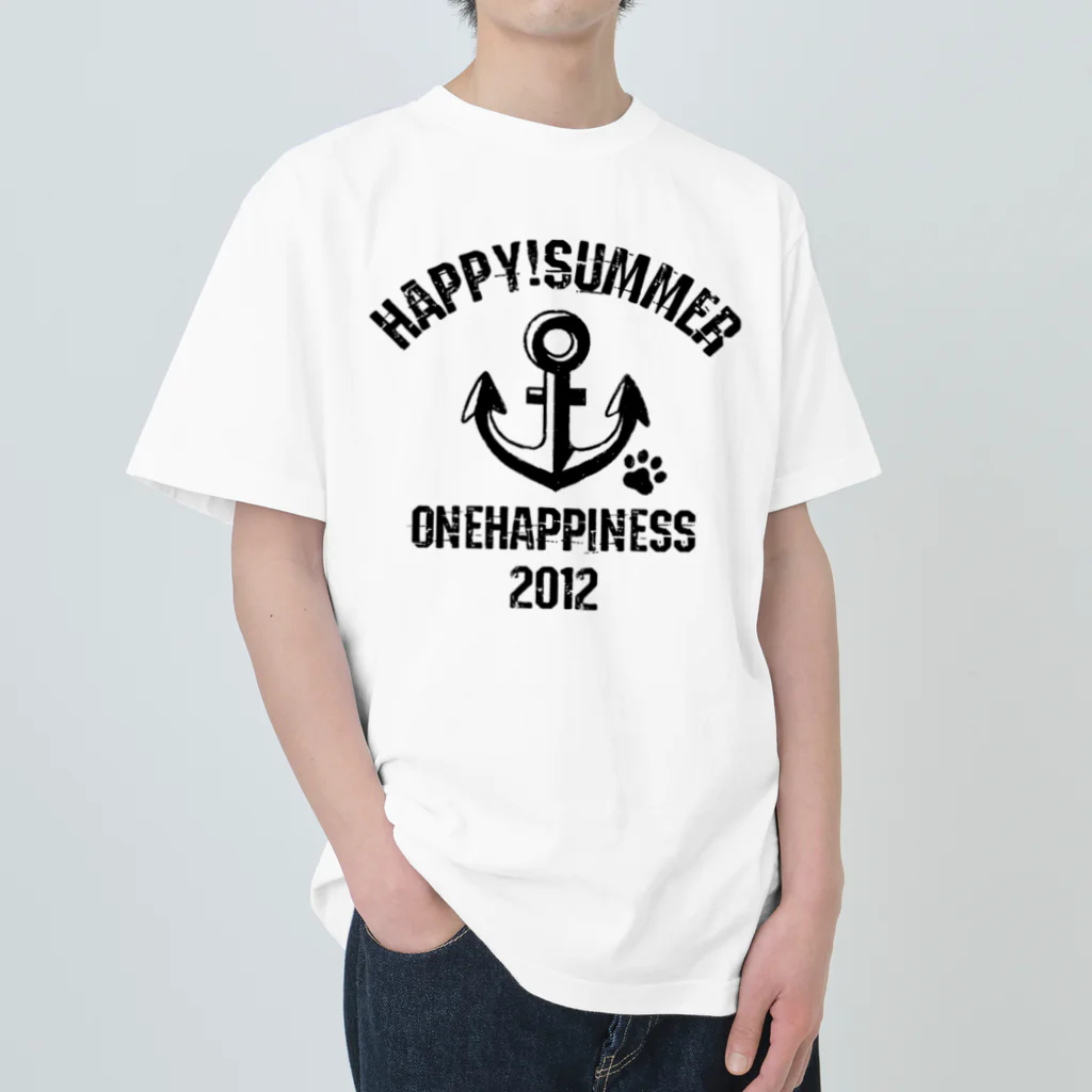 onehappinessのHappy！Summer ヘビーウェイトTシャツ
