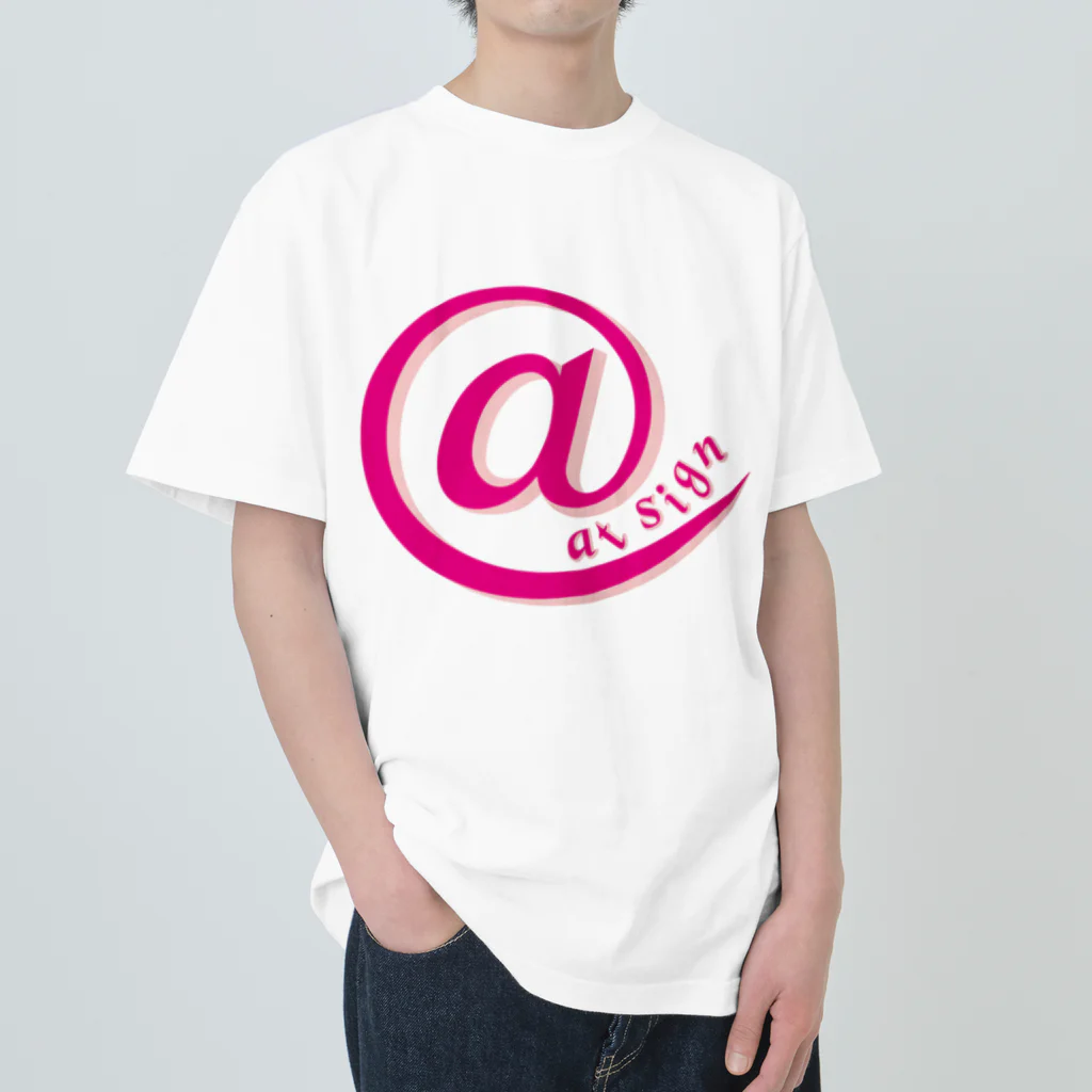 フォーヴァのat sign pink ヘビーウェイトTシャツ