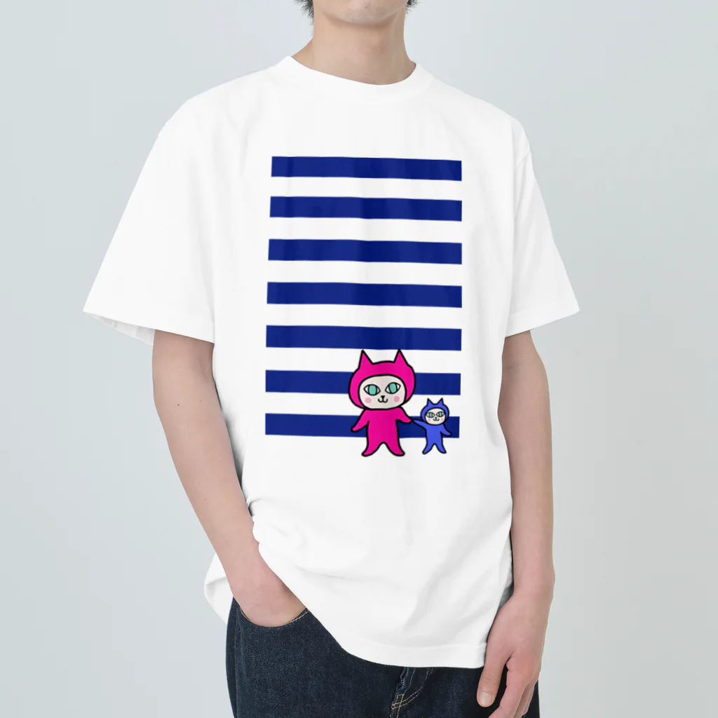 ひよこのおみせのミルン＆ケルン マリン Heavyweight T-Shirt