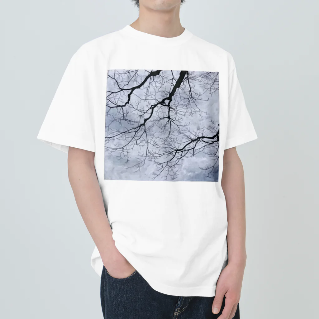 采-aya-の道中、冬 Heavyweight T-Shirt