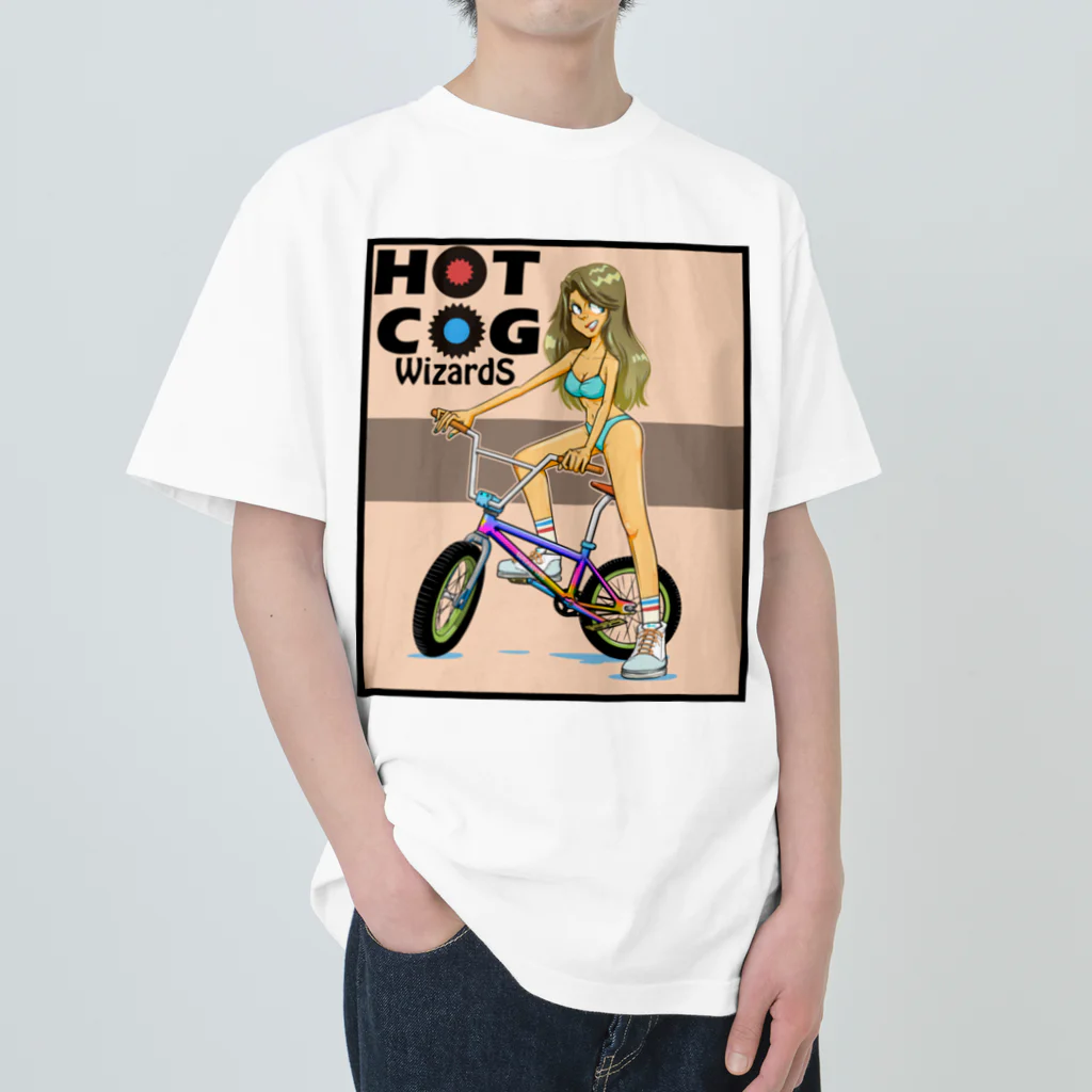 nidan-illustrationのHOT COG ヘビーウェイトTシャツ