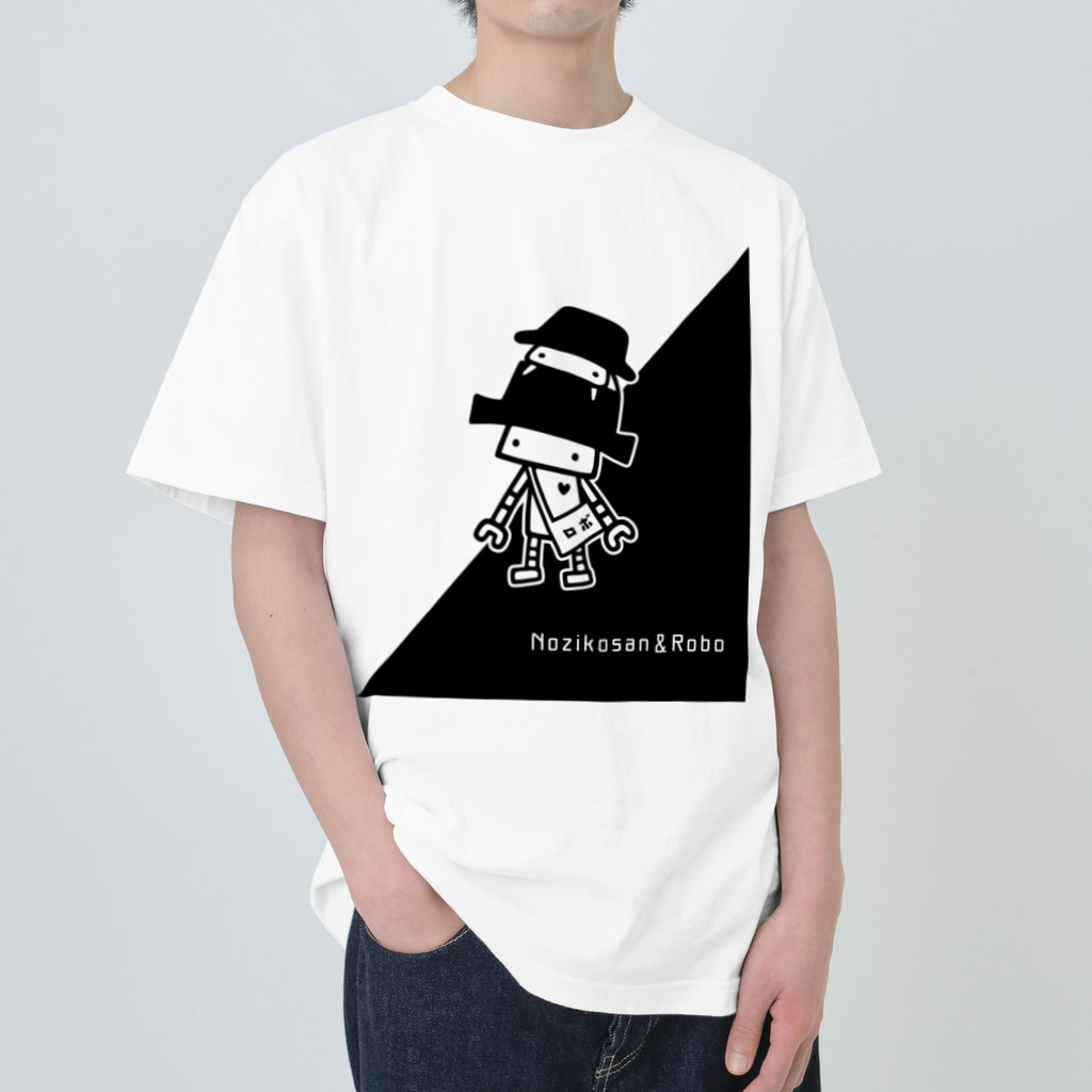 Nozi Nozikoののじこさん＆ロボ Heavyweight T-Shirt