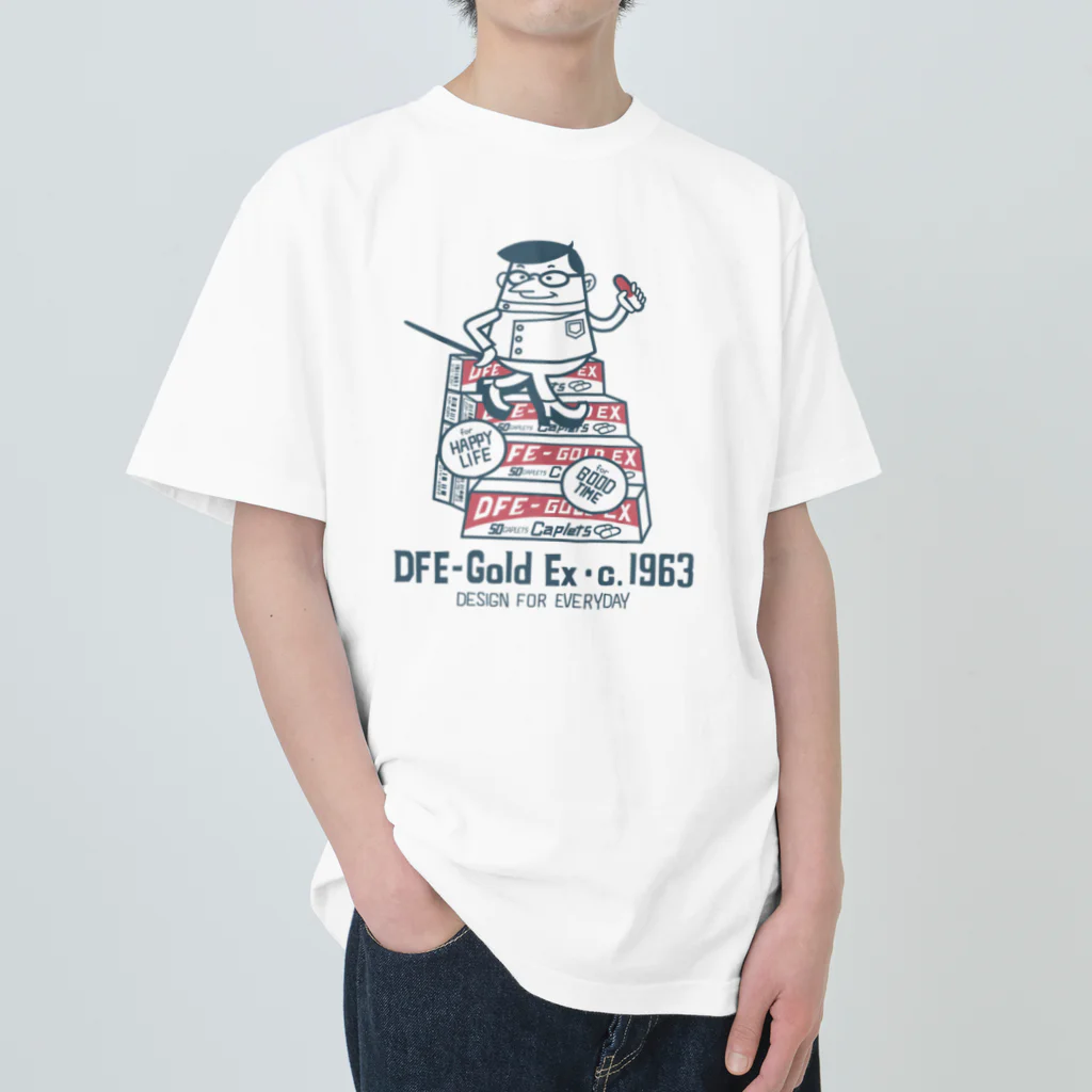 Design For Everydayのドラッグストア＆薬剤師★アメリカンレトロ Heavyweight T-Shirt
