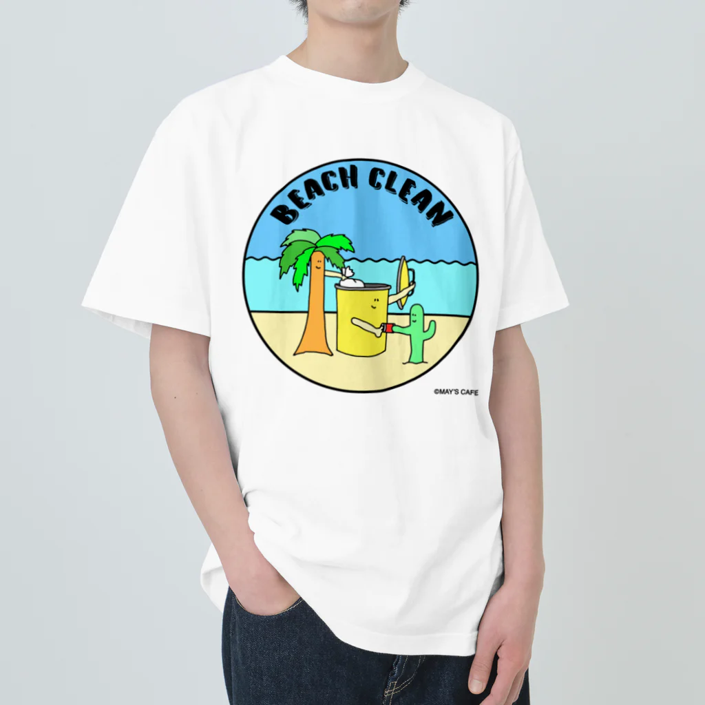 May's cafeのBEACH CLEAN ヘビーウェイトTシャツ