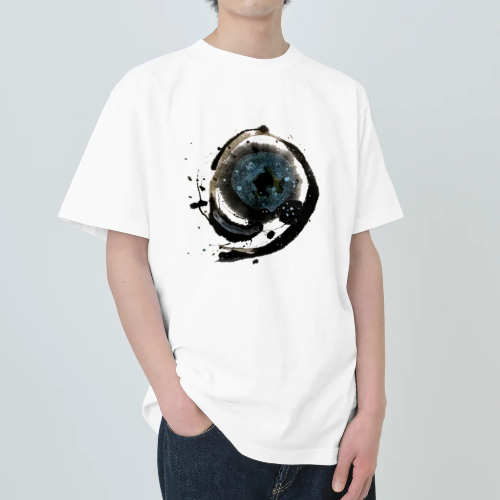 WAMI ARTのウツホ(宇宙)のア ヘビーウェイトTシャツ