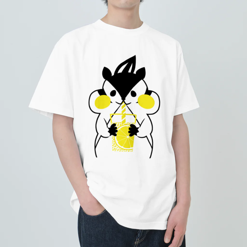 tafu tafuのレモネードしまさん Heavyweight T-Shirt