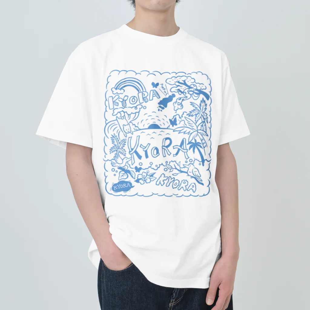 AMAMI HANAHAN ALEのキョラグッズ(B) ヘビーウェイトTシャツ