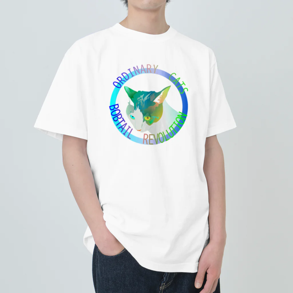 『NG （Niche・Gate）』ニッチゲート-- IN SUZURIのOrdinary Cats04h.t.(冬) Heavyweight T-Shirt
