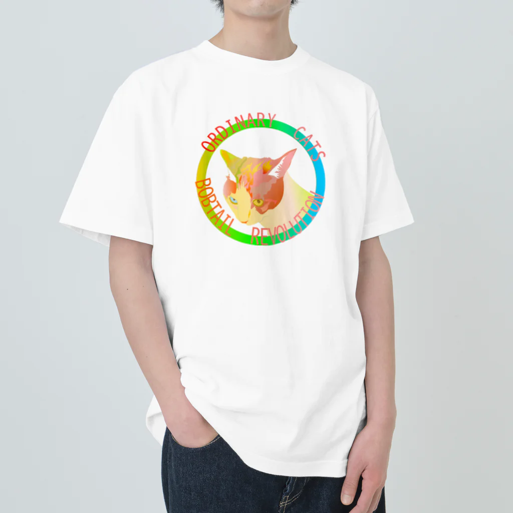 『NG （Niche・Gate）』ニッチゲート-- IN SUZURIのOrdinary Cats04h.t.(春) ヘビーウェイトTシャツ