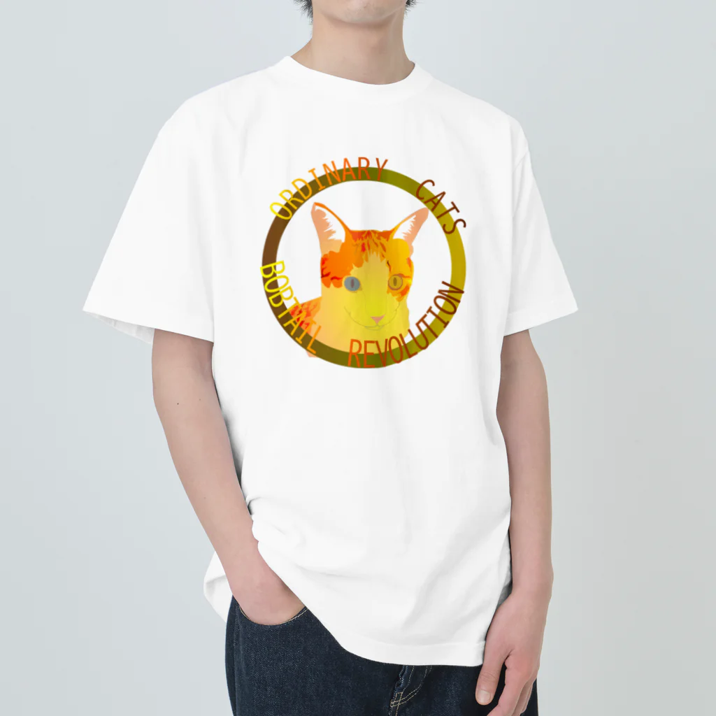 『NG （Niche・Gate）』ニッチゲート-- IN SUZURIのOrdinary Cats01h.t.(秋) ヘビーウェイトTシャツ