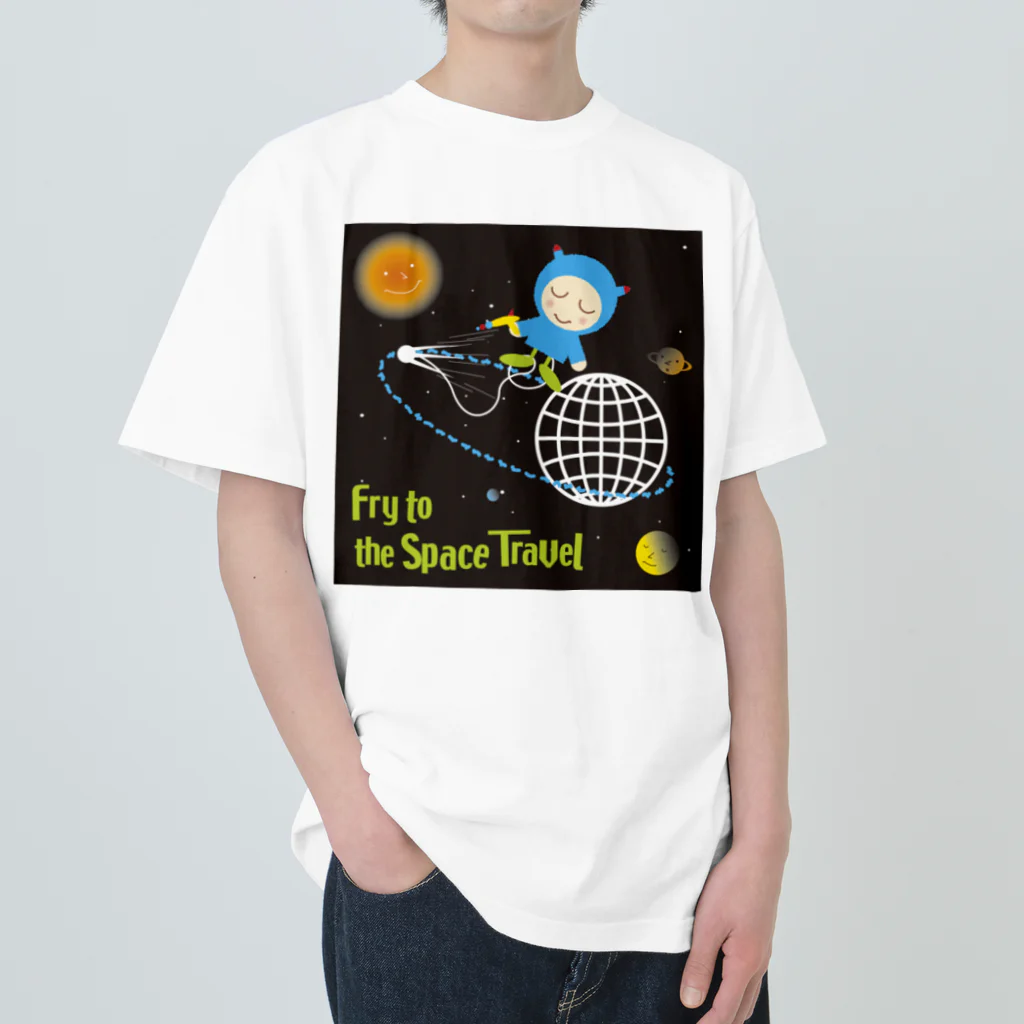 ファンシーファミリーファンタジーのスペース・ベイビー Heavyweight T-Shirt