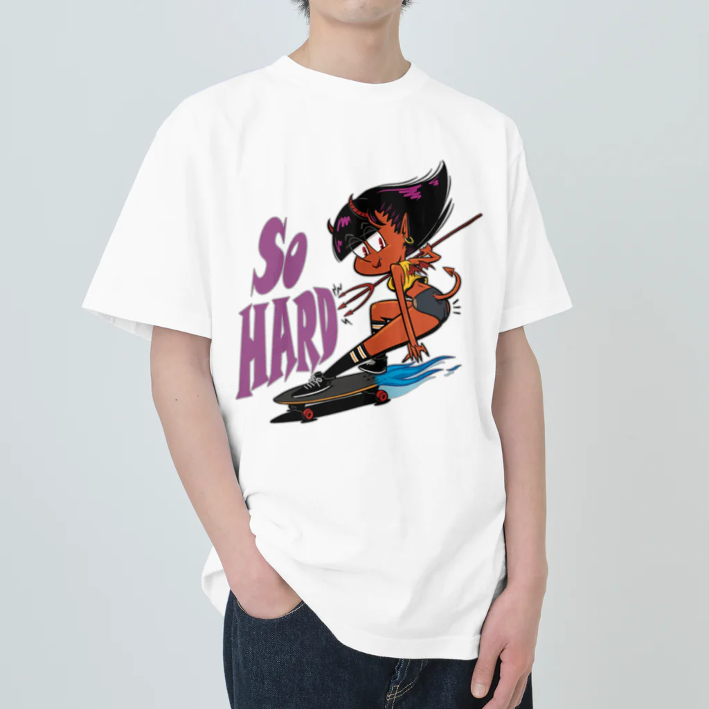 nidan-illustrationの“So HARD” Heavyweight T-Shirt