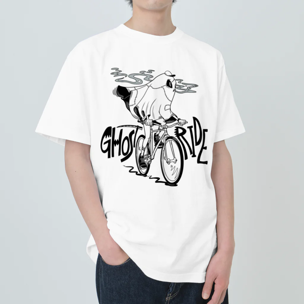 nidan-illustrationの"GHOST RIDE" Heavyweight T-Shirt