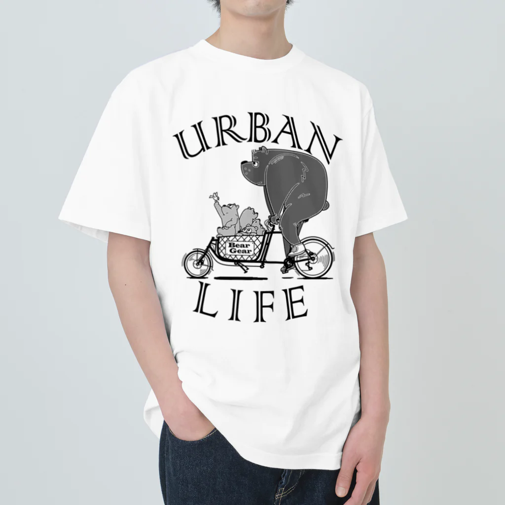 nidan-illustrationの"URBAN LIFE" #1 ヘビーウェイトTシャツ