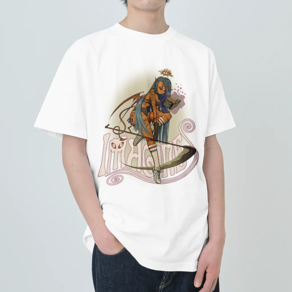 nidan-illustrationの"IMAGINE" ヘビーウェイトTシャツ