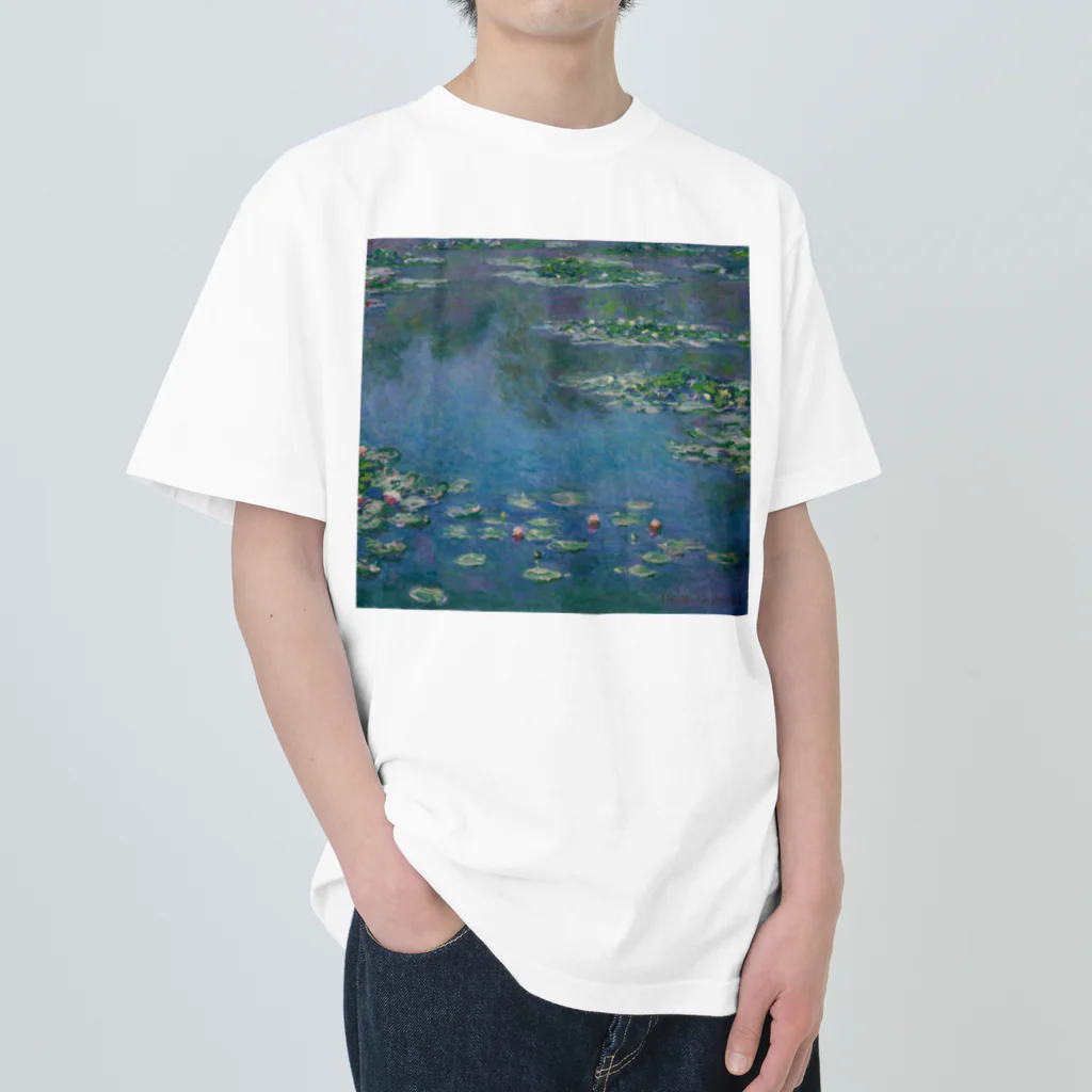 夢野ゆあ🍀しょっぷ🐇のWater Lilies Heavyweight T-Shirt