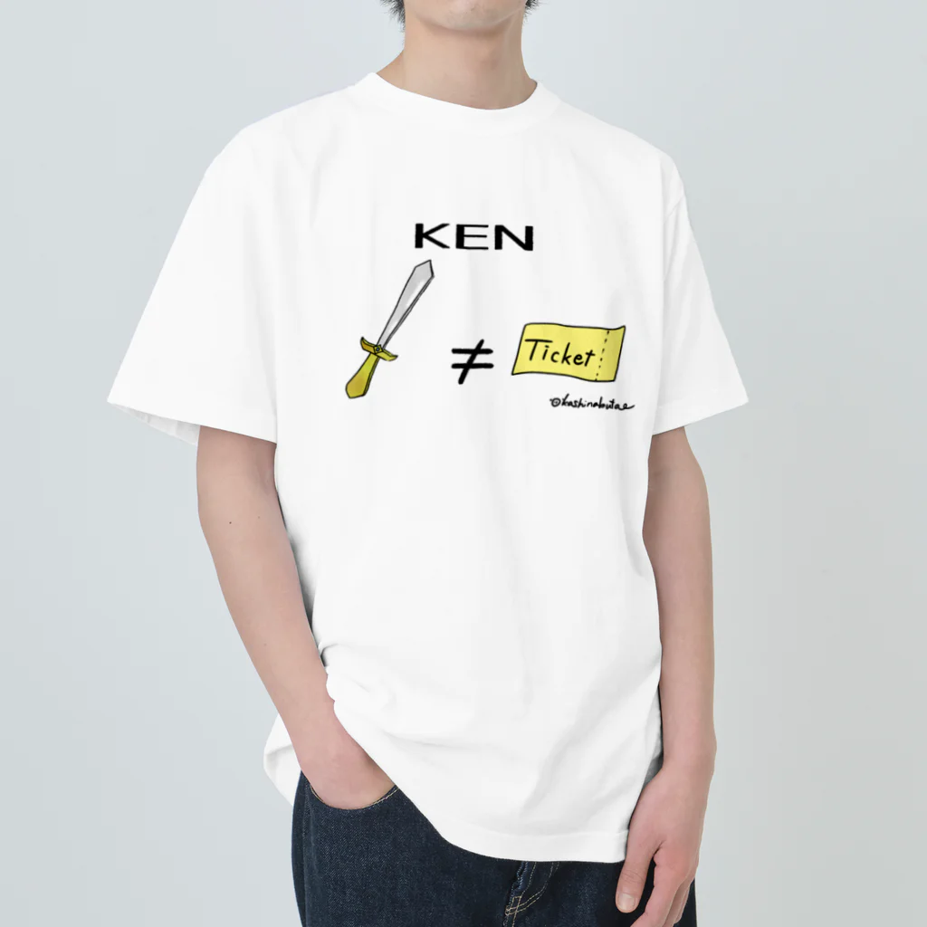 Draw freelyのKEN Heavyweight T-Shirt