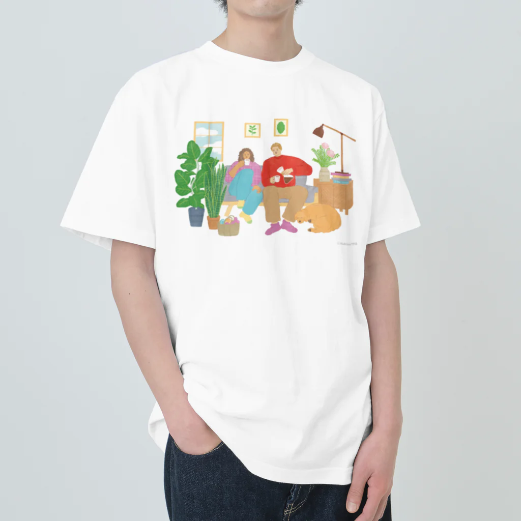Yukino1118｜イラストレーターの暮らしを楽しむ Heavyweight T-Shirt