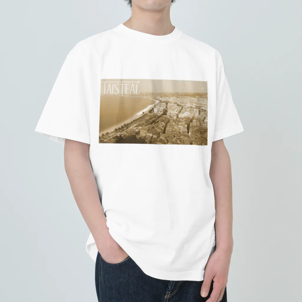 フォーヴァのフランス3－taisteal－タシテル－ Heavyweight T-Shirt