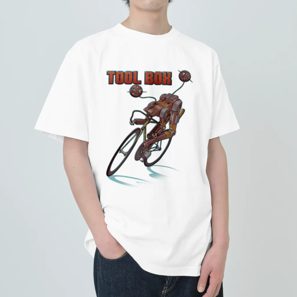 nidan-illustrationの"TOOL BOX" Heavyweight T-Shirt