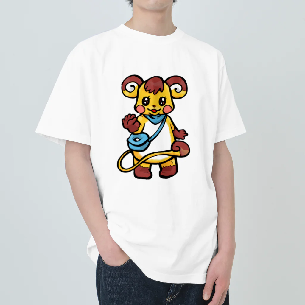 勇気を与えるつきのうた🌝のつきのうた着ぐるみパーカー類 Heavyweight T-Shirt