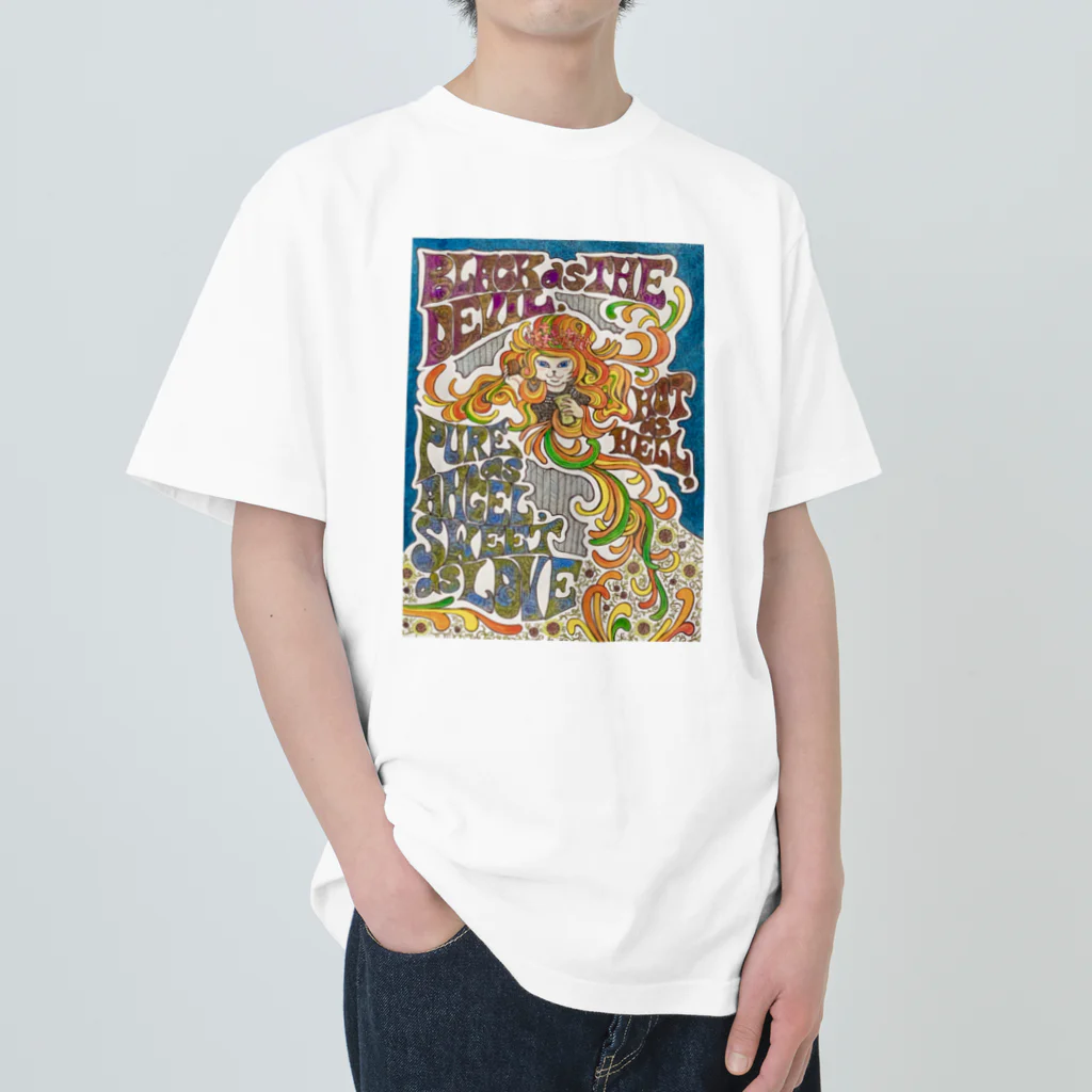 COAL TAR MOONの珈琲雑貨店(2021年/ほさかまき作品) Heavyweight T-Shirt