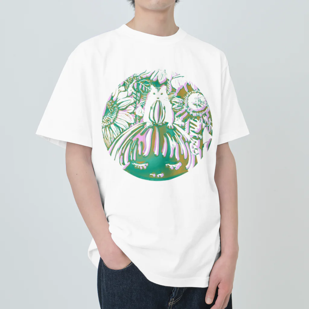 luulnagiのラブリーミロ助 Heavyweight T-Shirt