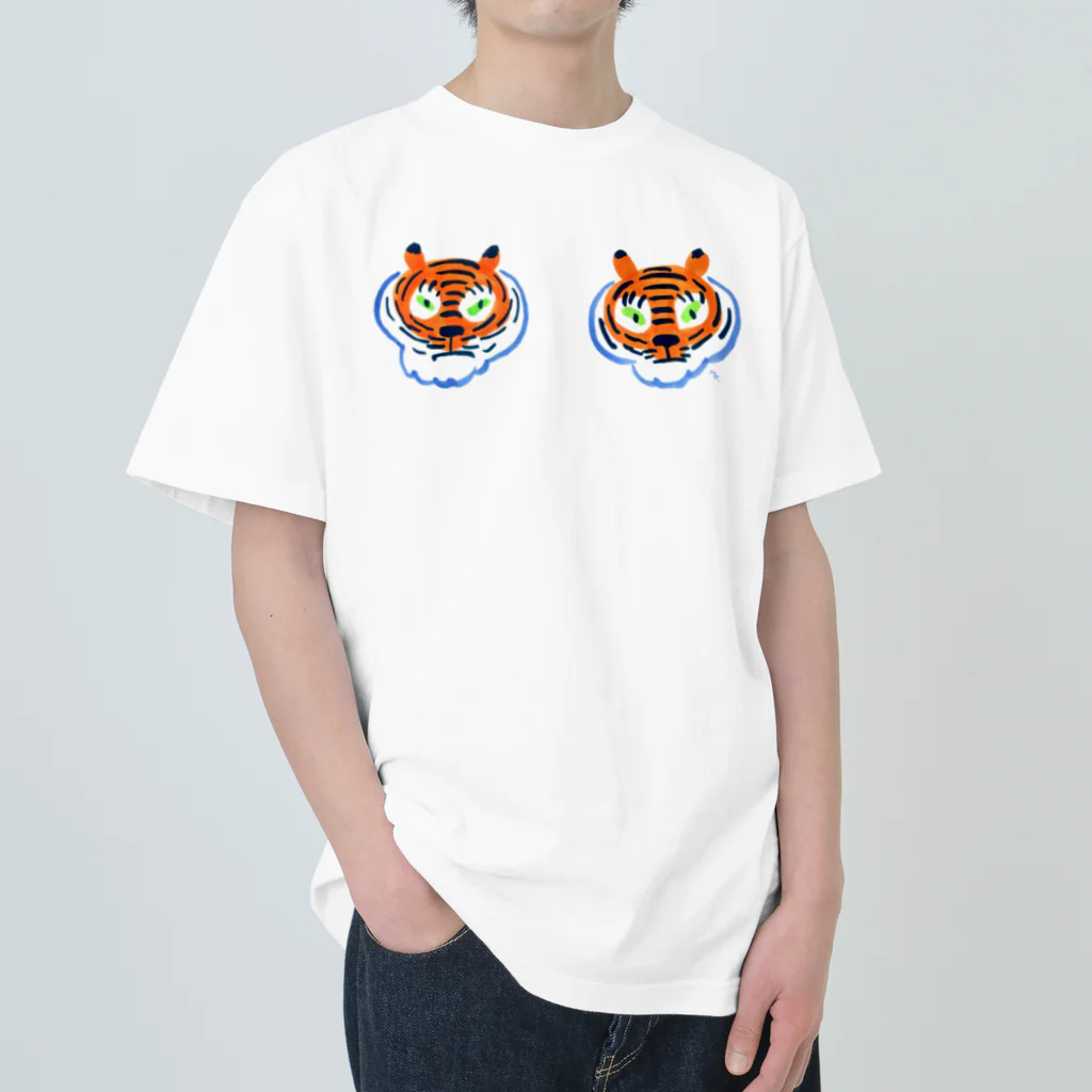 segasworksのこれでもかとトラちゃん Heavyweight T-Shirt