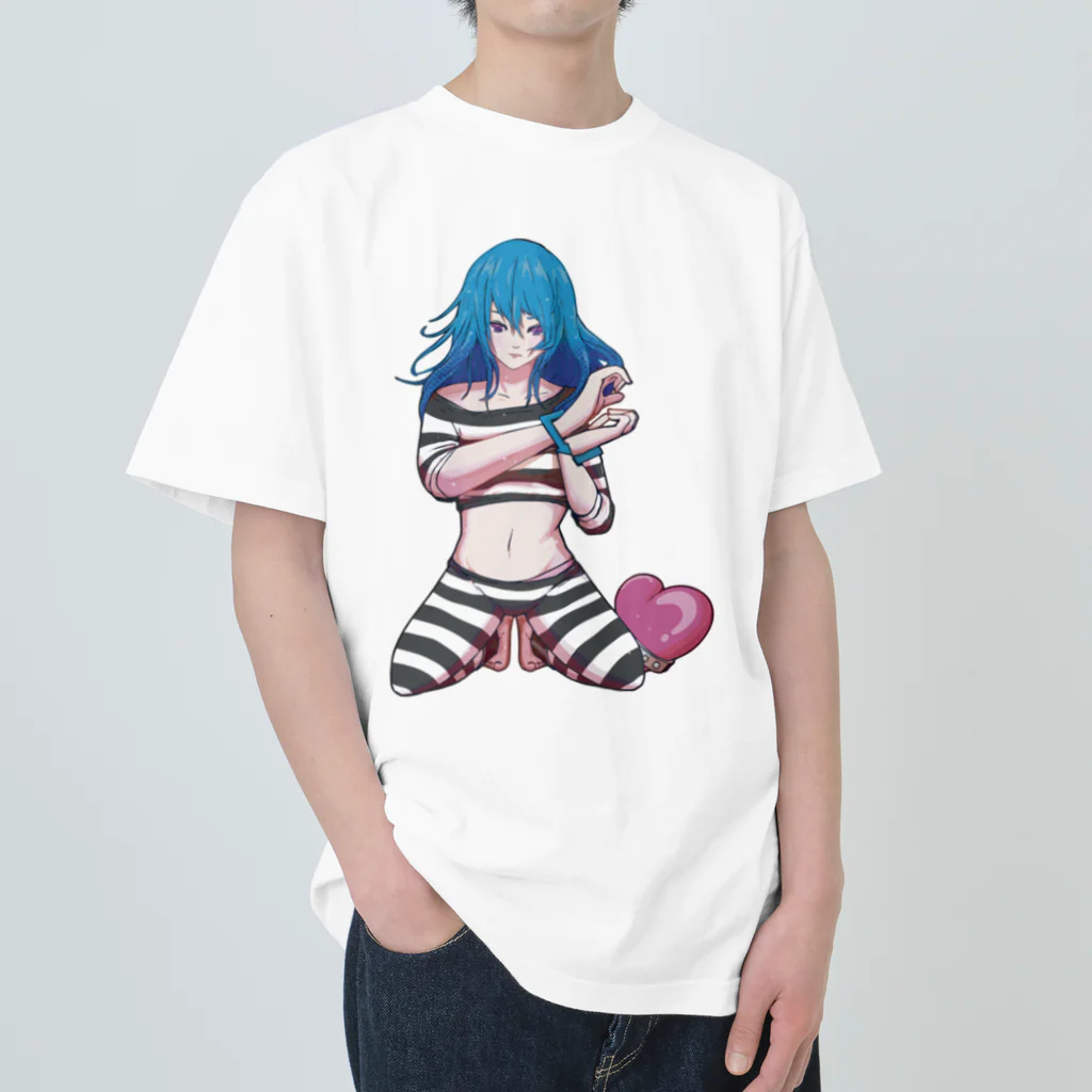 TRAVA design SHOPのSNS依存症（Twitter Ver） ヘビーウェイトTシャツ