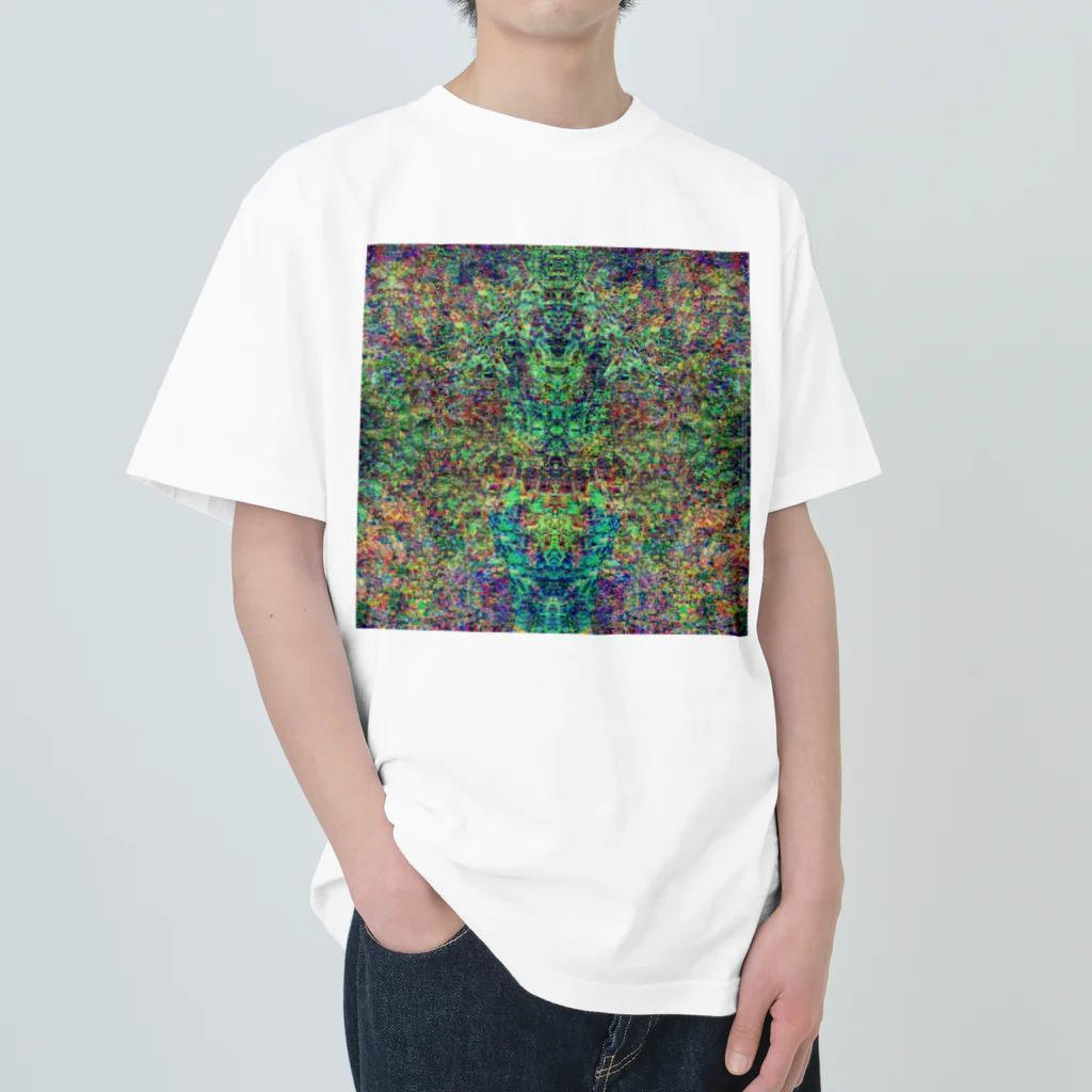 egg Artworks & the cocaine's pixの『м¡٢٣o٣』 Heavyweight T-Shirt