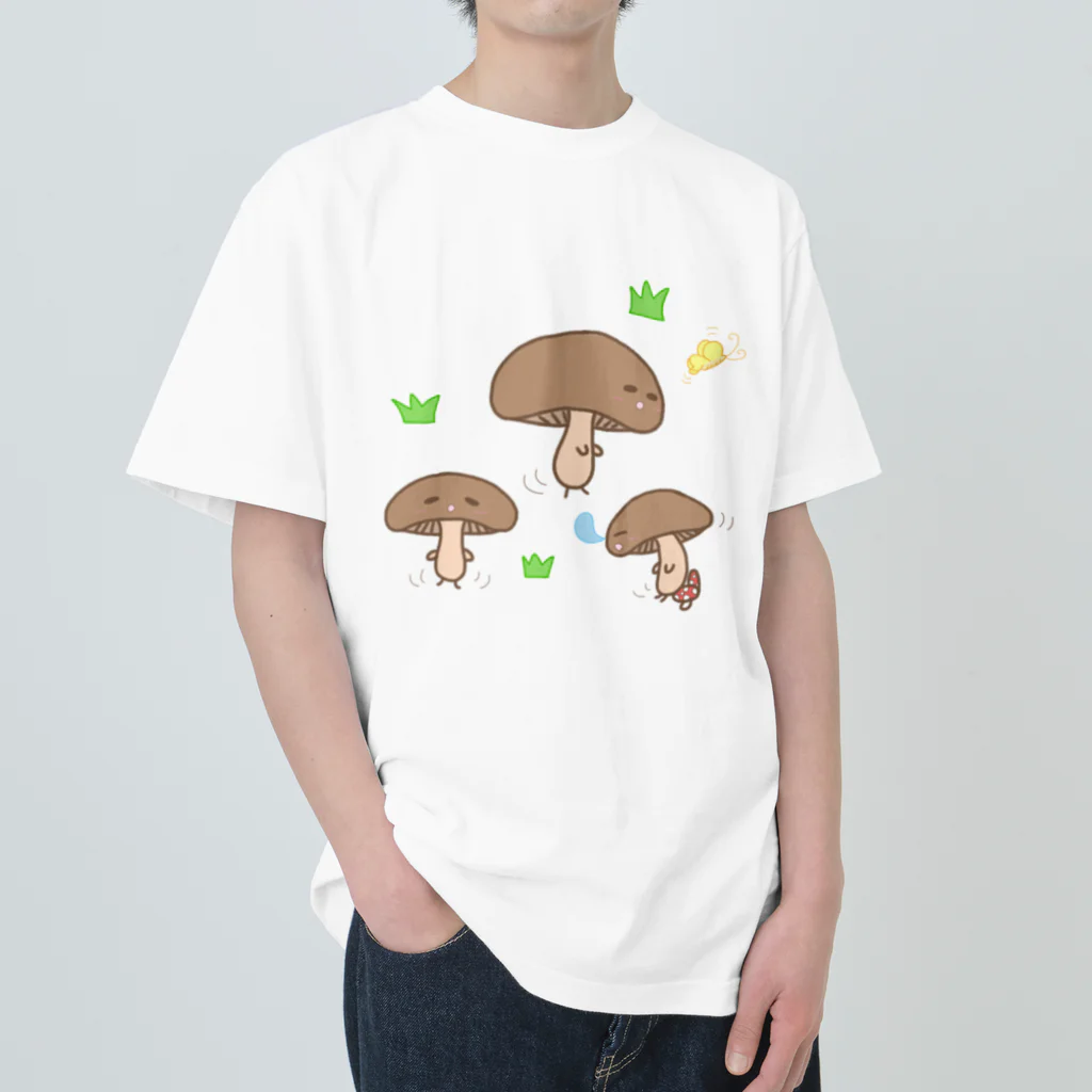 みこちんのkinoko岳 Heavyweight T-Shirt