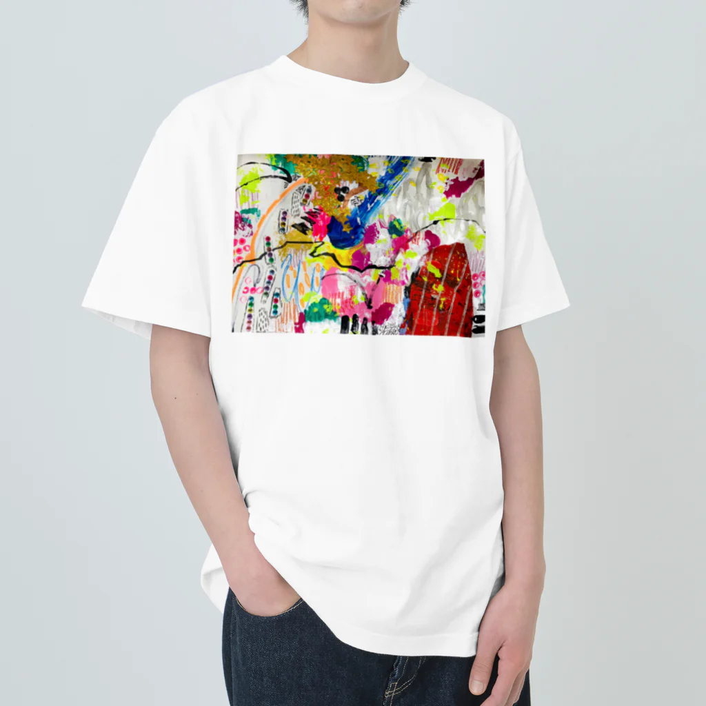 ヒラモトユミエのHope your mind. Heavyweight T-Shirt