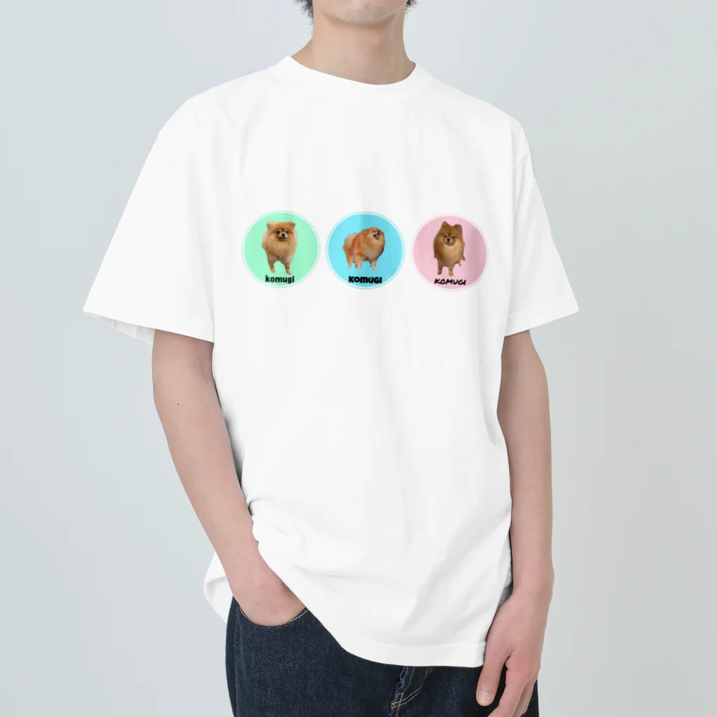 wrap. CollaborationのKOMUGI Heavyweight T-Shirt
