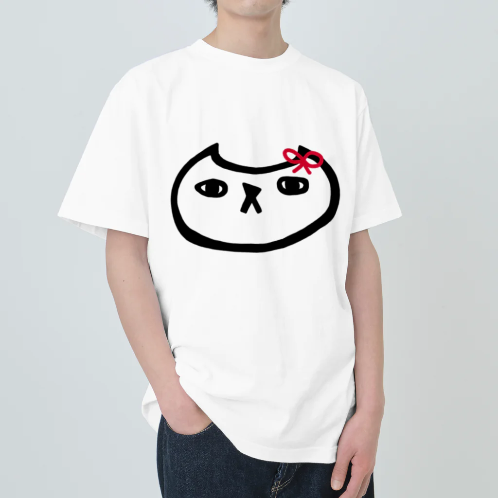 sakusakudoのねこちゃん Heavyweight T-Shirt