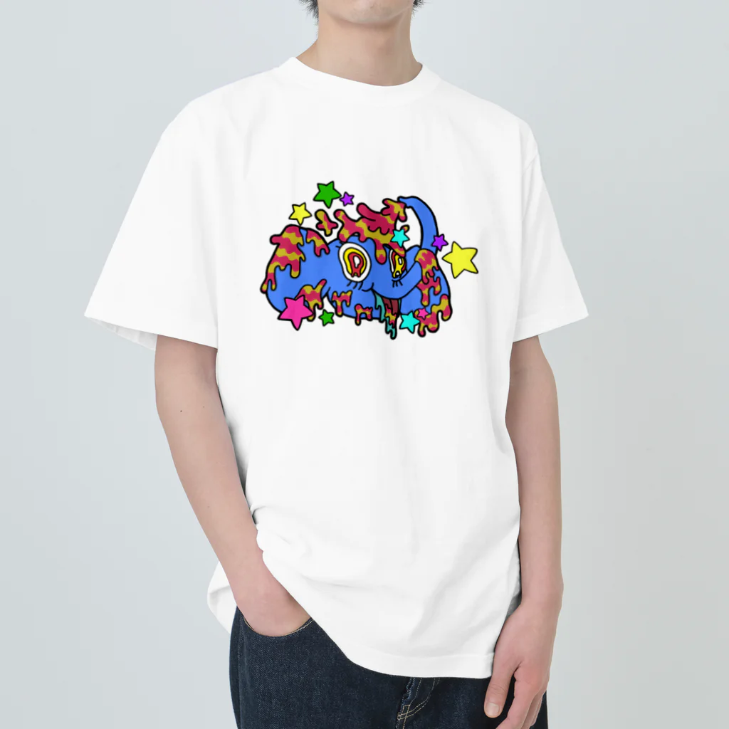 ズビのあたまのなかのハッピーエレファントちゃん Heavyweight T-Shirt