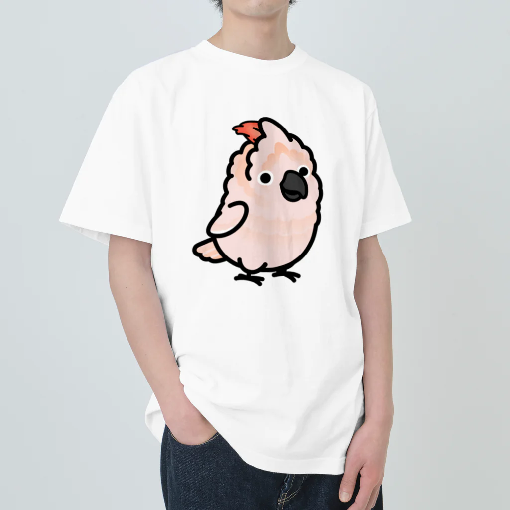 Cody the LovebirdのChubby Bird オオバタン Heavyweight T-Shirt