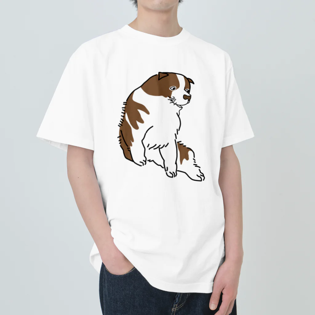 nanamaru worksの蘆雪犬B Heavyweight T-Shirt