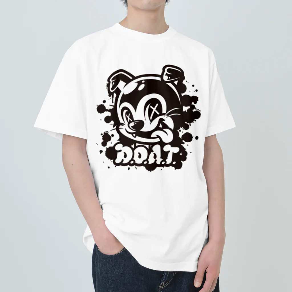 D.O.A.T SHOPのD.O.A.T. face-1 Heavyweight T-Shirt