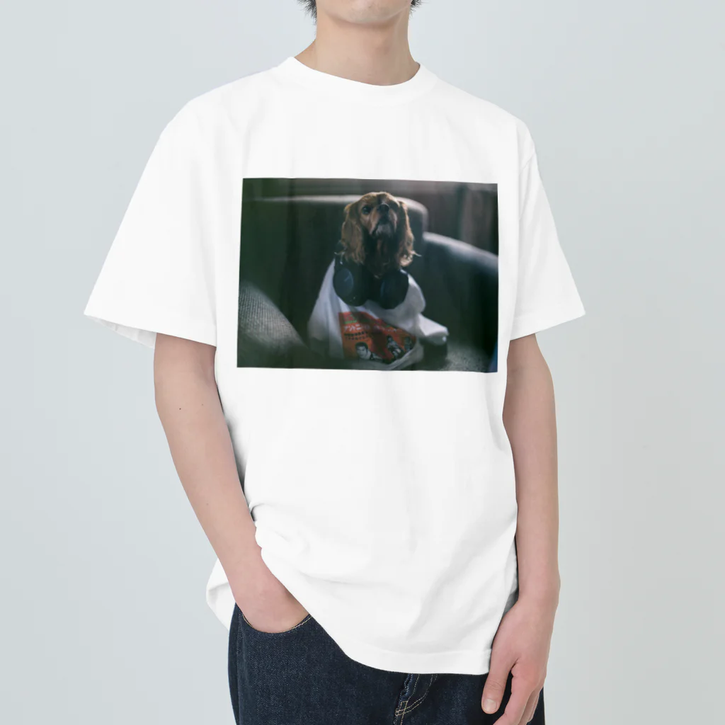 _ainalaend_のハイロウズなバロン　サブカル犬 ヘビーウェイトTシャツ