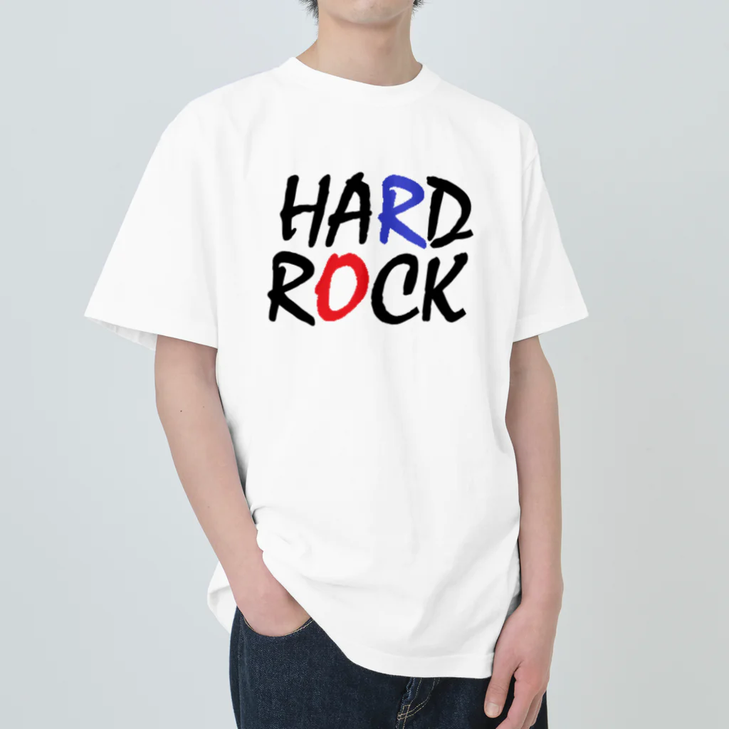 アメリカンベース   GG1966のハードロック　HARDROCK　音楽　バンド　ミュージシャン ヘビーウェイトTシャツ