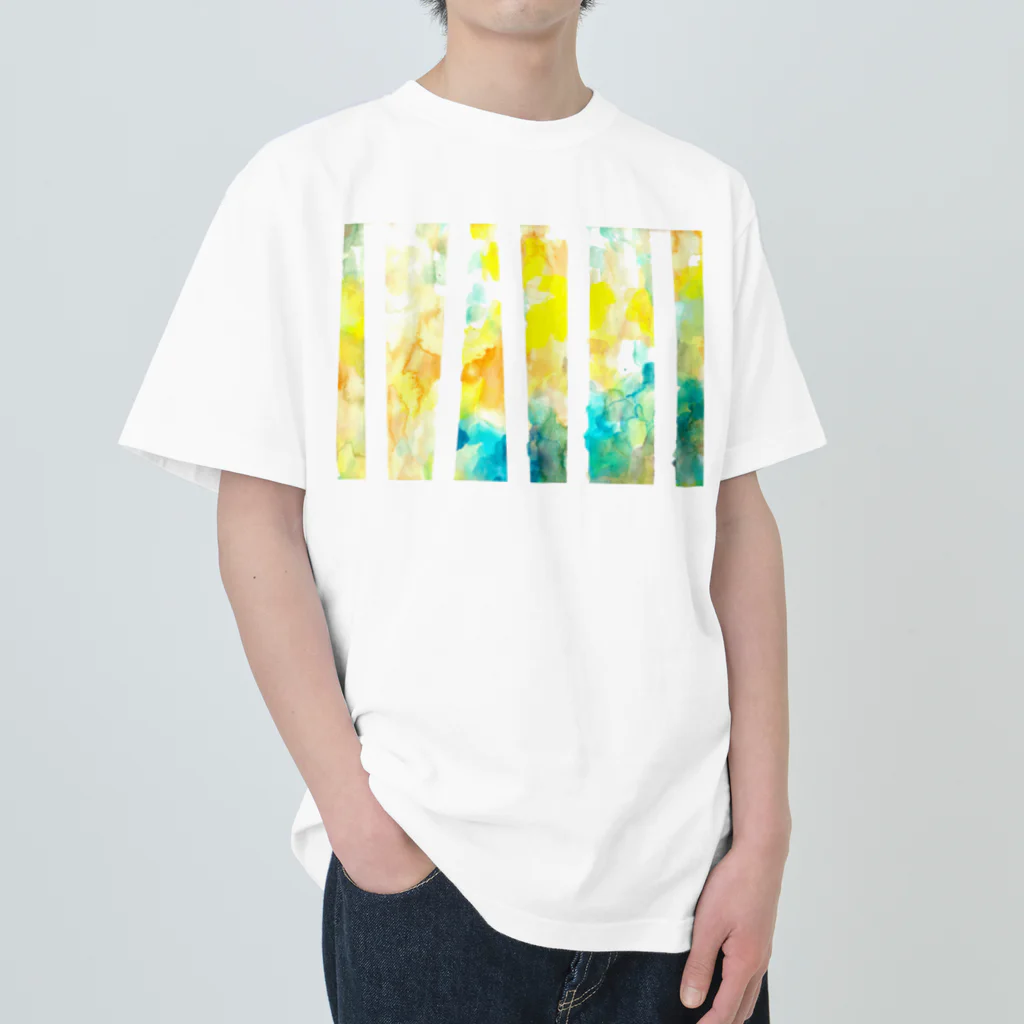 141号室のしましま Heavyweight T-Shirt