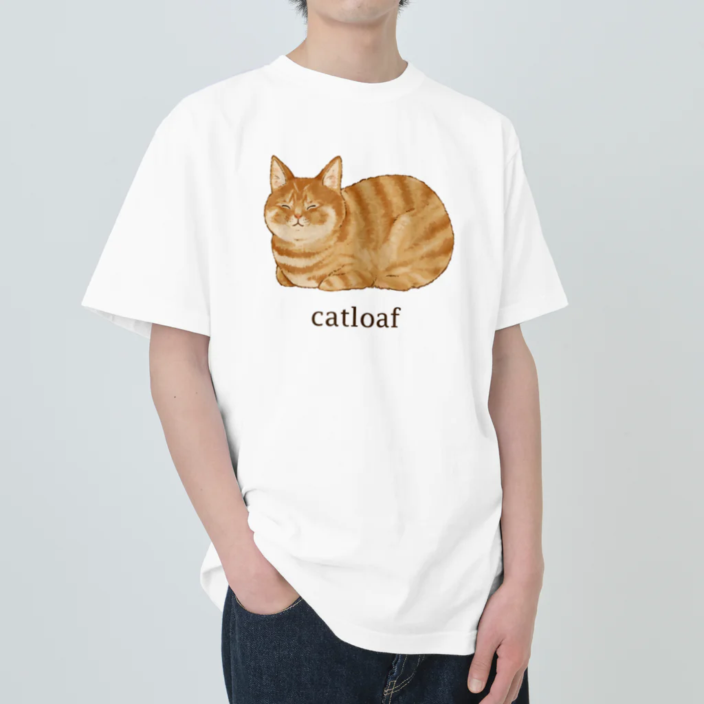 継続支援プラスタのcatloaf ヘビーウェイトTシャツ