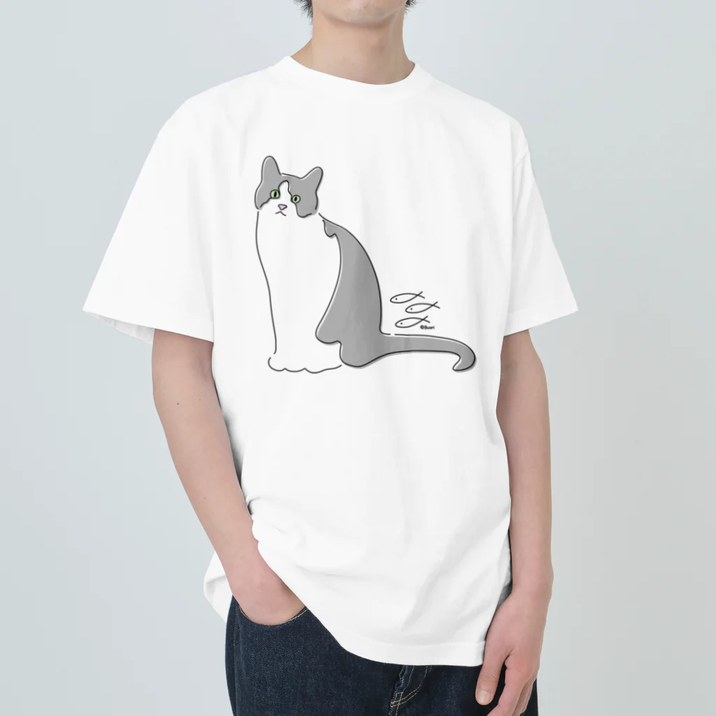 8wariのハチワレねこのそれ。 Heavyweight T-Shirt