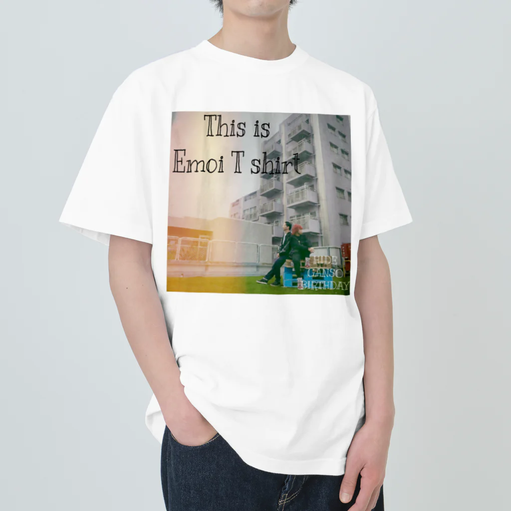 HIDEがんそ生誕SHOPのEmoi T shirt ヘビーウェイトTシャツ