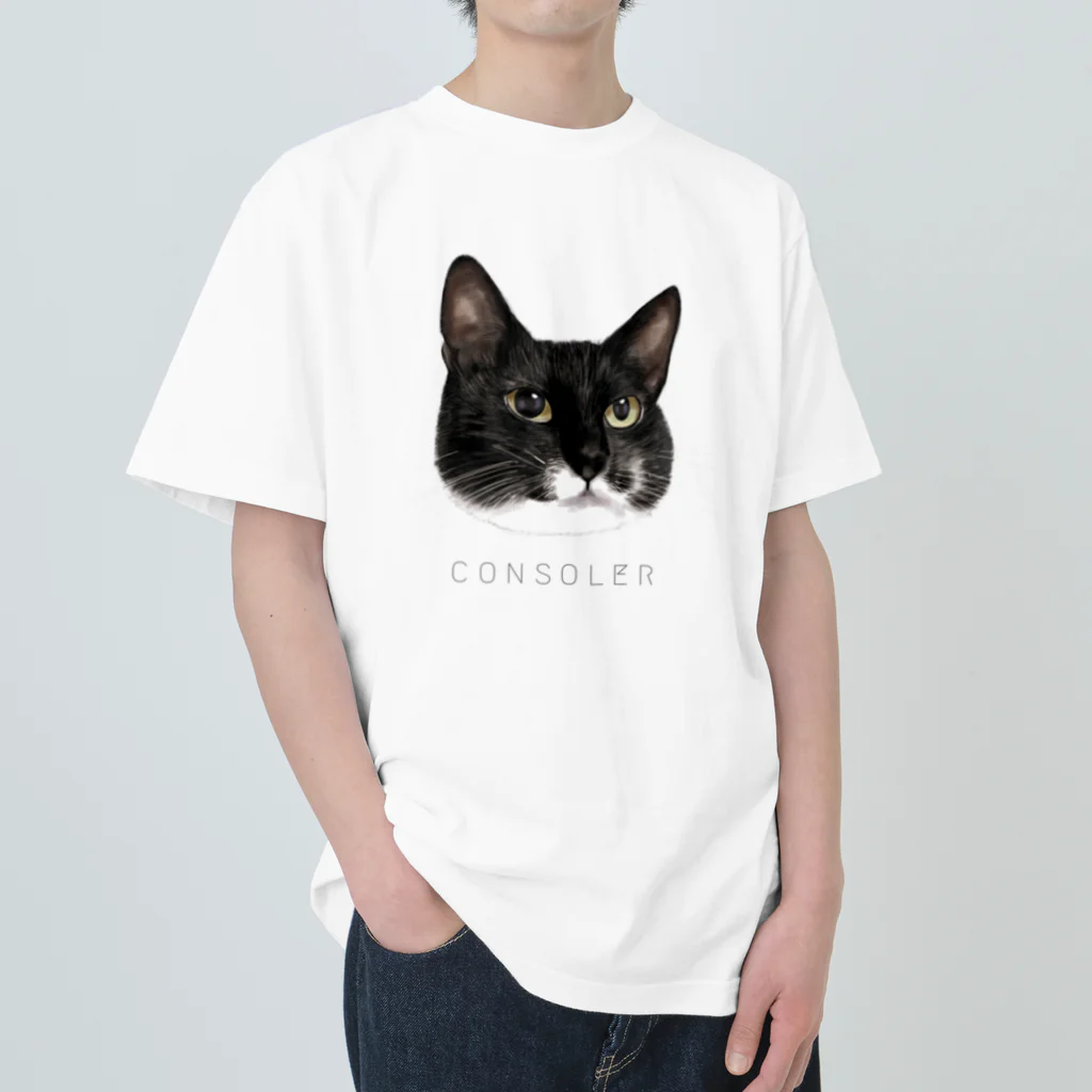 CONSOLER(コンソレ)のCONSOLER 猫 002 Heavyweight T-Shirt