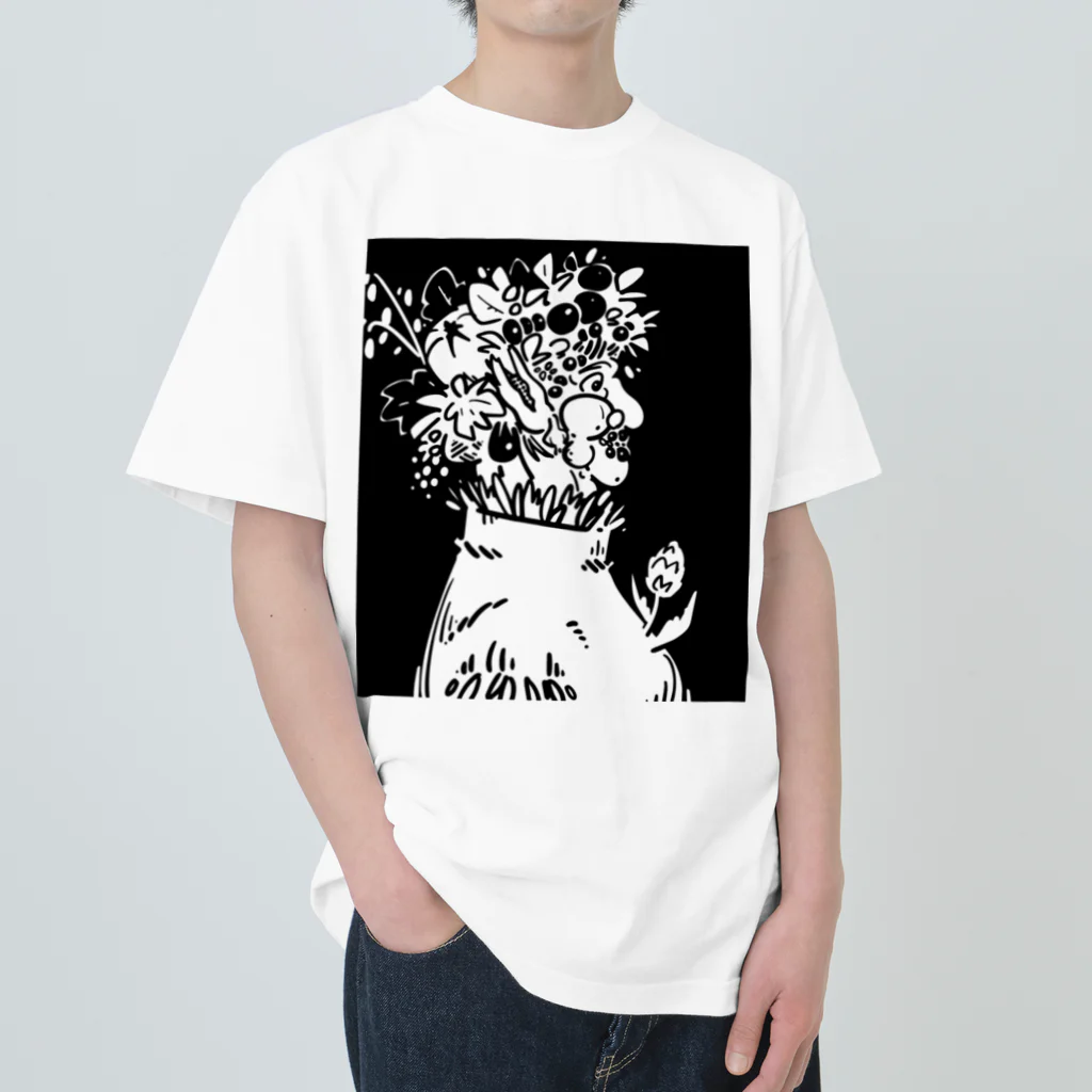 山形屋米店の夏＿ジュゼッペ・アルチンボルド  Heavyweight T-Shirt