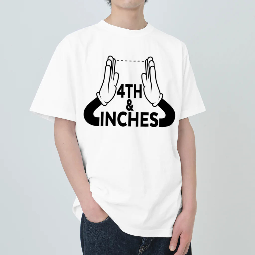 PB.Designsの4TH & INCHES ヘビーウェイトTシャツ