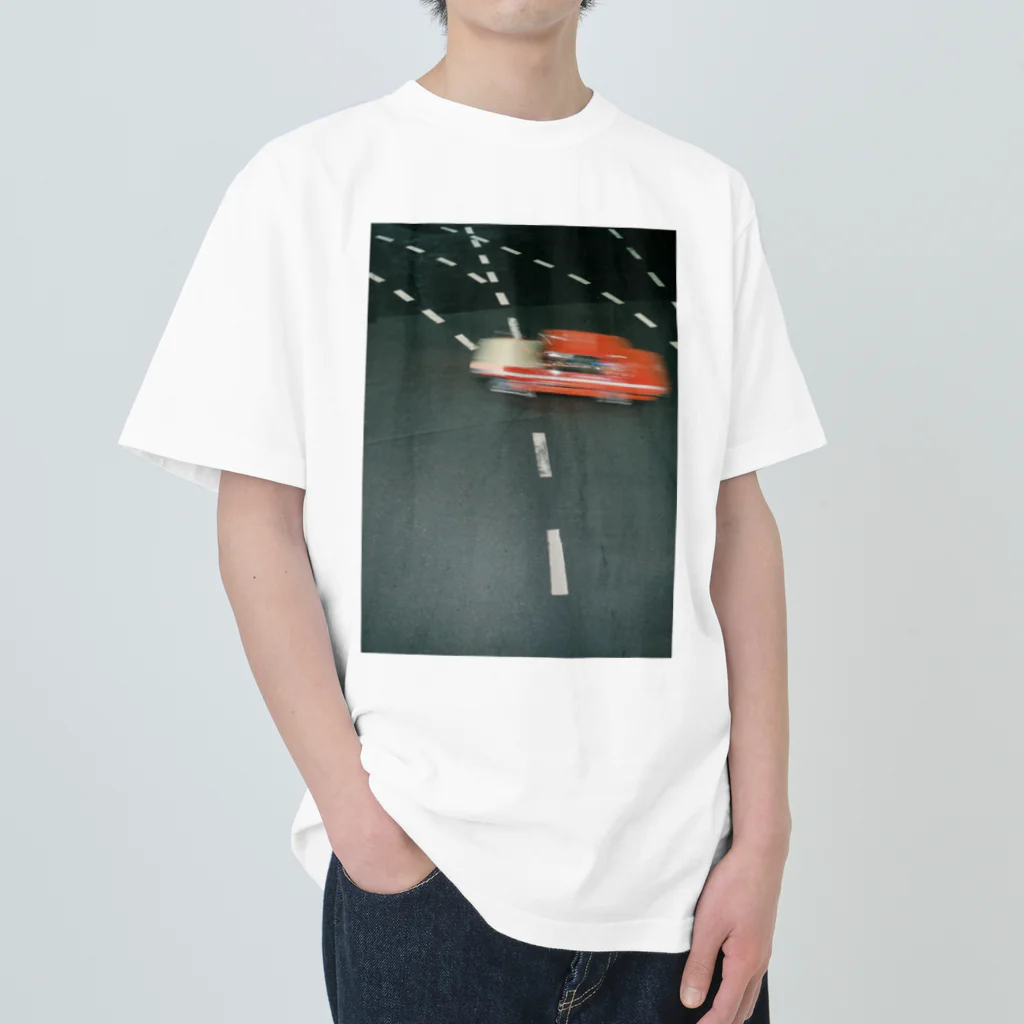 やまてるのTAXI Heavyweight T-Shirt